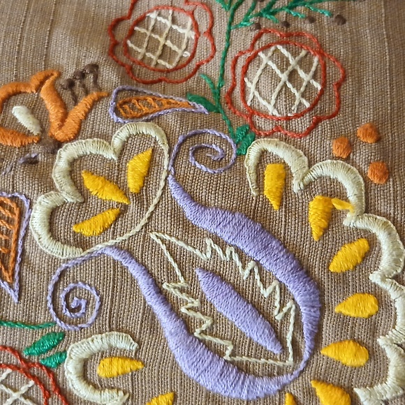 Beautiful Embroidered Tablecloth - Picture 2 of 11
